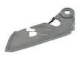 Dodge Journey JC front seat guard plate shown in left and right side options for models 1UL32DX9AB and 1UL33DX9AA.