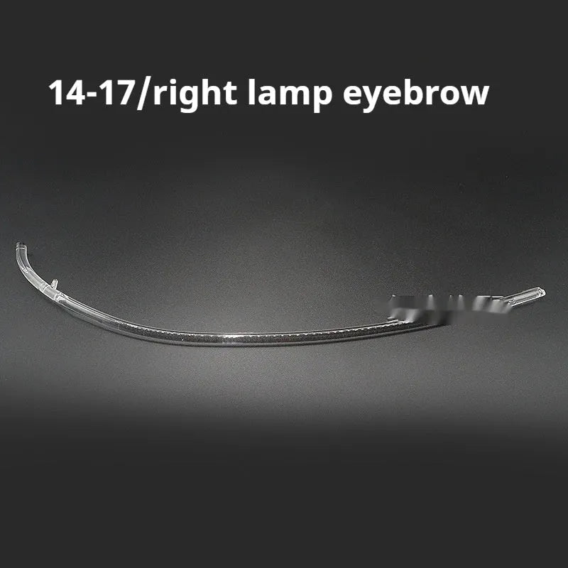 12V yellow light guide tube for front headlight angel eyes, large aperture variant for 11-17 cars