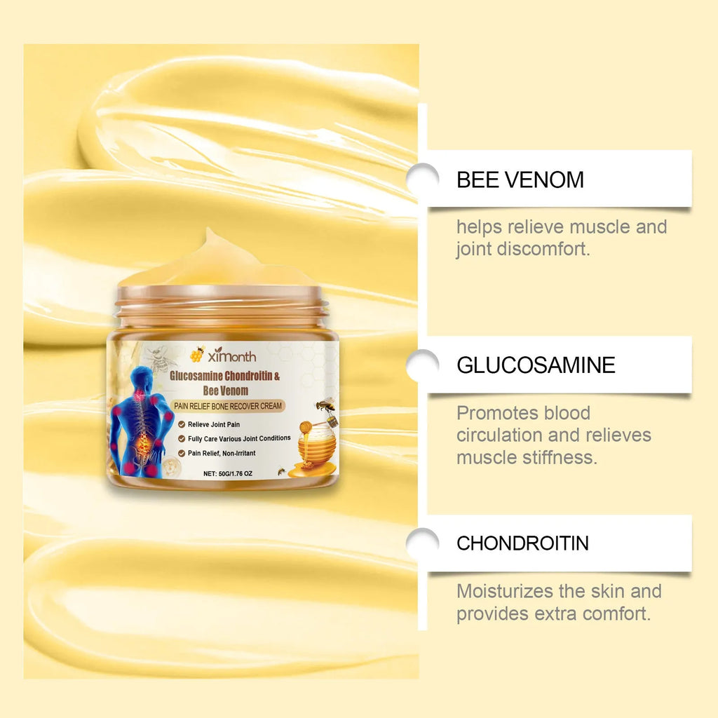 50g tube of joint and neck cream with bee venom and chondroitin