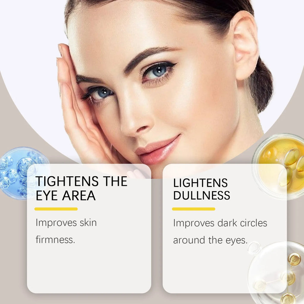 20g jar of caffeine firming eye cream for under eyes with coffee extract