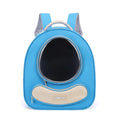 Breathable pet backpack large capacity polyester carrier solid colour blue red khaki green