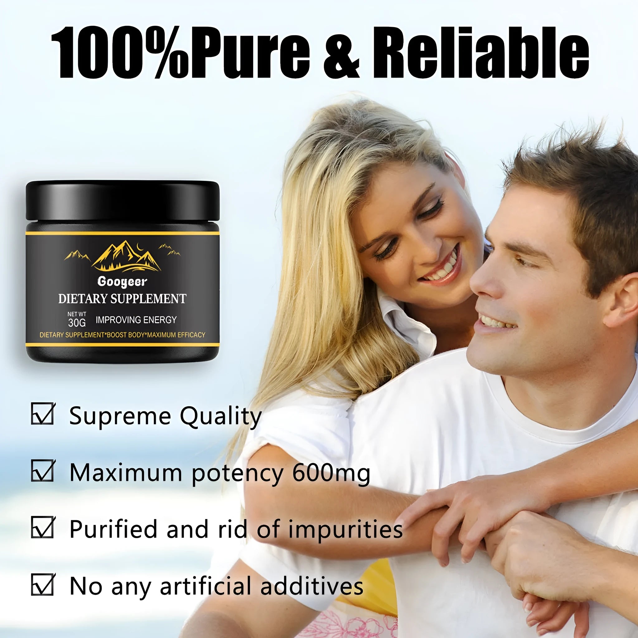 Googeer dietary supplement body care drops in 30g dropper bottle for export sales