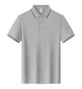 Man's plain short sleeve cotton t-shirt in straight cut, shown in multiple colour options