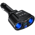 Car Bluetooth FM transmitter MP3 player with cigarette lighter plug for wireless music and hands-free calling