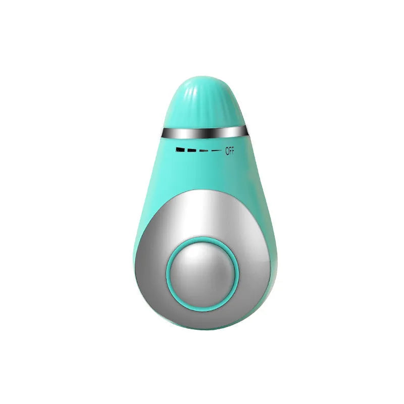 Intelligent handheld sleep aid device showing pulse decompression technology and multiple colour options