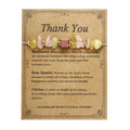 Handmade geometric stone beaded bracelet for women showing textured beads and contemporary design