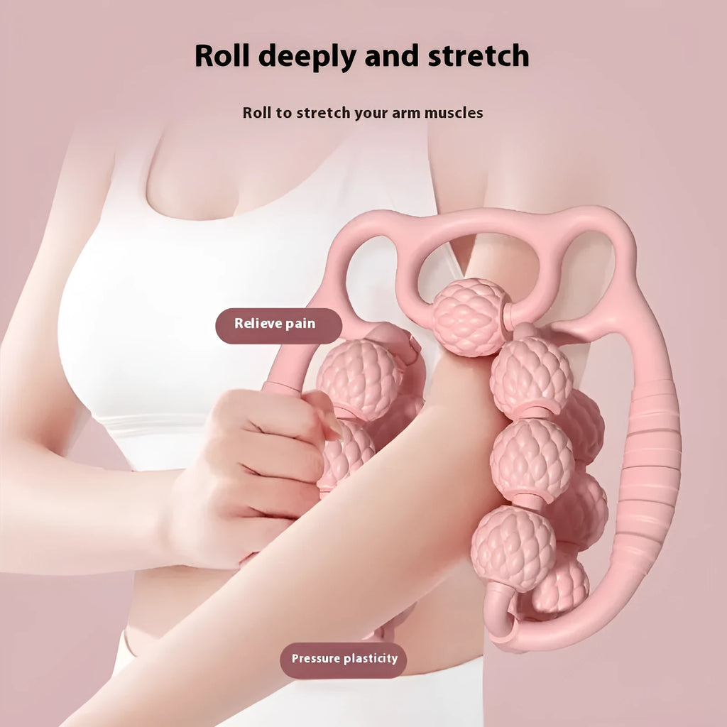Bear double row ring clip leg massager in three colour options