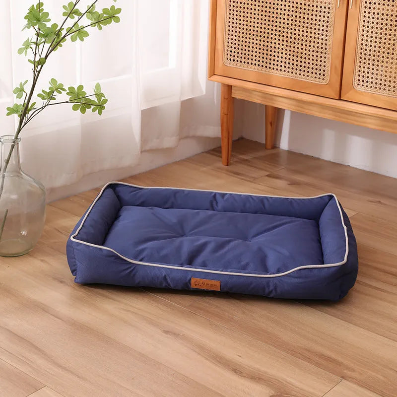 Waterproof scratch-resistant dog sofa bed in Oxford cloth with high-rebound foam cushion