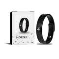 Negative ion energy bracelet silicone band 24.5cm unisex style on white background