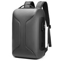 Men's Oxford cloth business backpack with air pillow belt in black colour