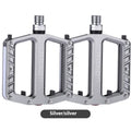 Pair of aluminium alloy bicycle pedals with integrated 710 LED lights in a choice of colours.