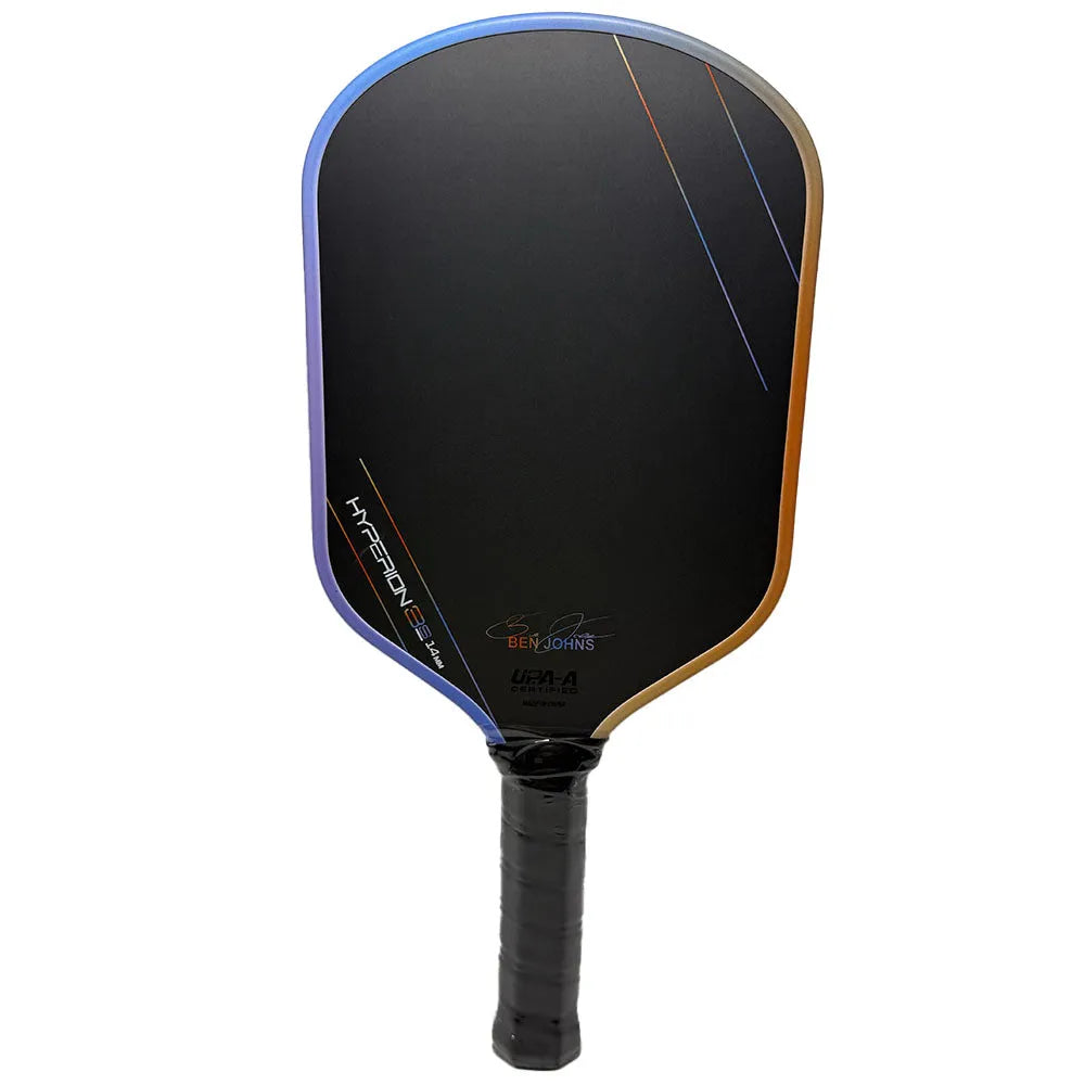 Aurora Multicolor Hyperion 3s pickleball racket with T700 carbon fibre matte finish