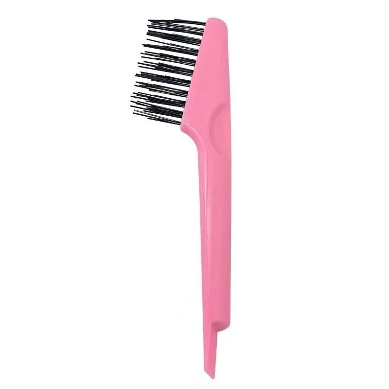 Large comb cleaner tool in black for removing hair and dust from hairbrushes