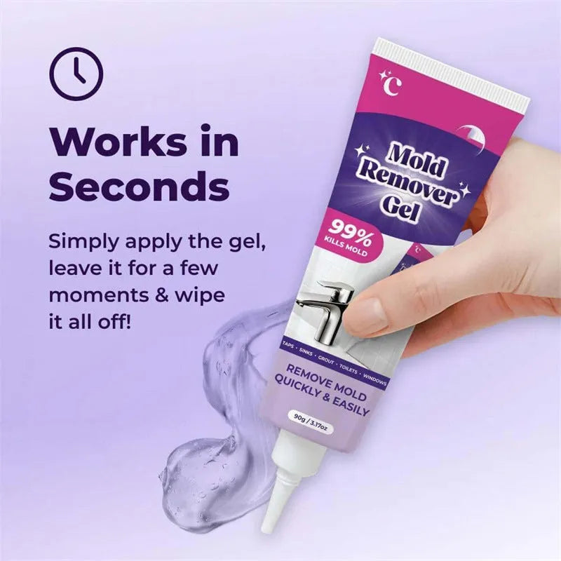 90g cleansing gel tube with deionised water and sodium hypochlorite formulation for skincare