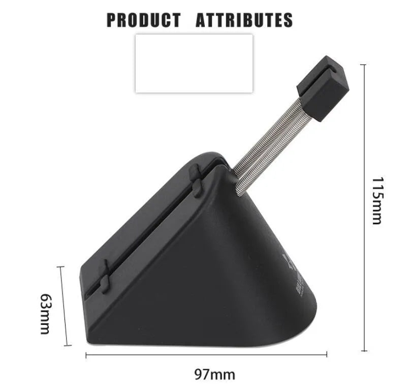 ABS plastic gaming mouse cable holder bracket in black or white colour options