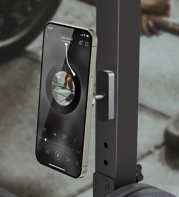 H160 G17 silicone mobile phone holder with magnetic suction for iron surfaces