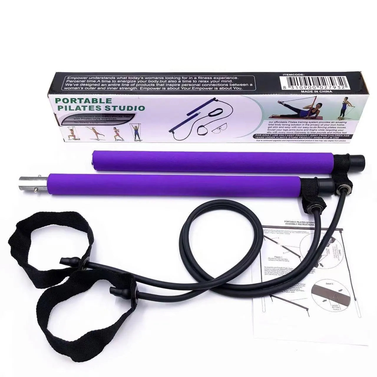 Adjustable fitness pulling rope resistance band for hip training and body shaping exercises