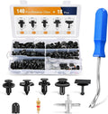Boxed buckle car bumper splash-proof fastener holder set with 83 130 140 pieces for Acura Honda Toyota