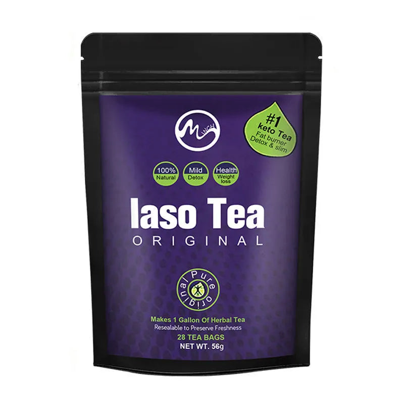 Single bag of instant sugar-free slimming tea with cold soaking preparation technology