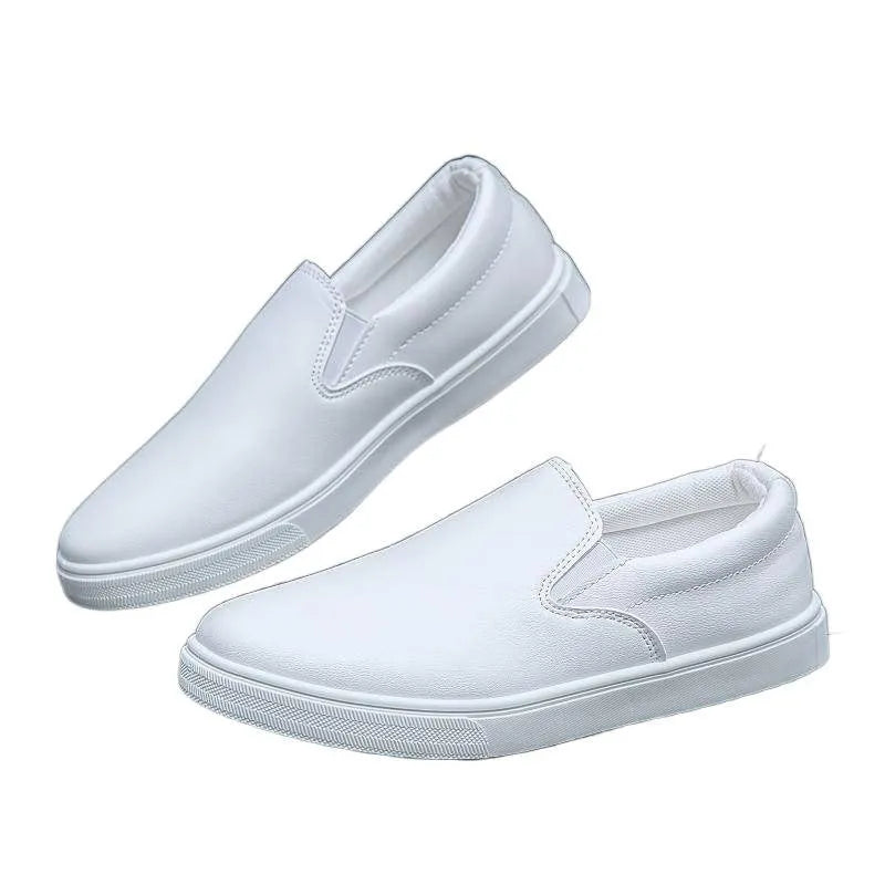 Slide bushing sneakers with high mouth above 11cm and plastic sole in light brown