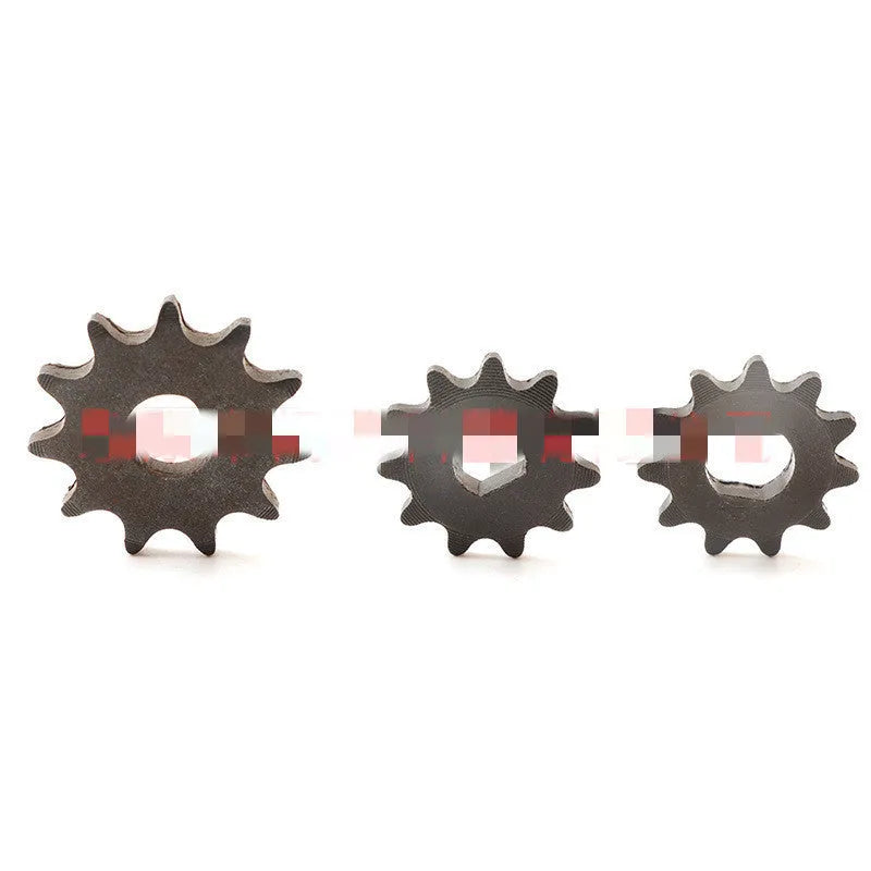Cast iron motorcycle gear with 11 teeth for 25hT8F chain reduction motor replacement