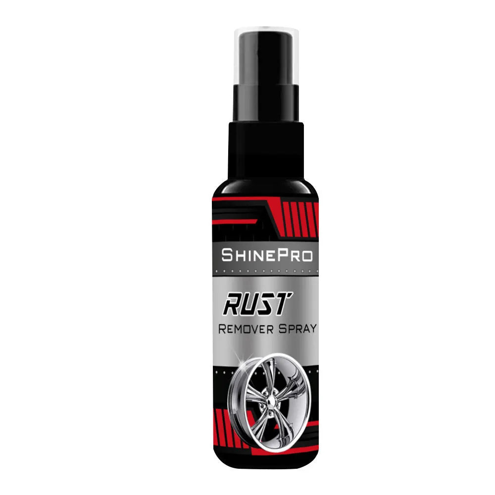 Car Rust Removal Spray 30ml bottle with nozzle, for automotive spot rust treatment on metal surfaces