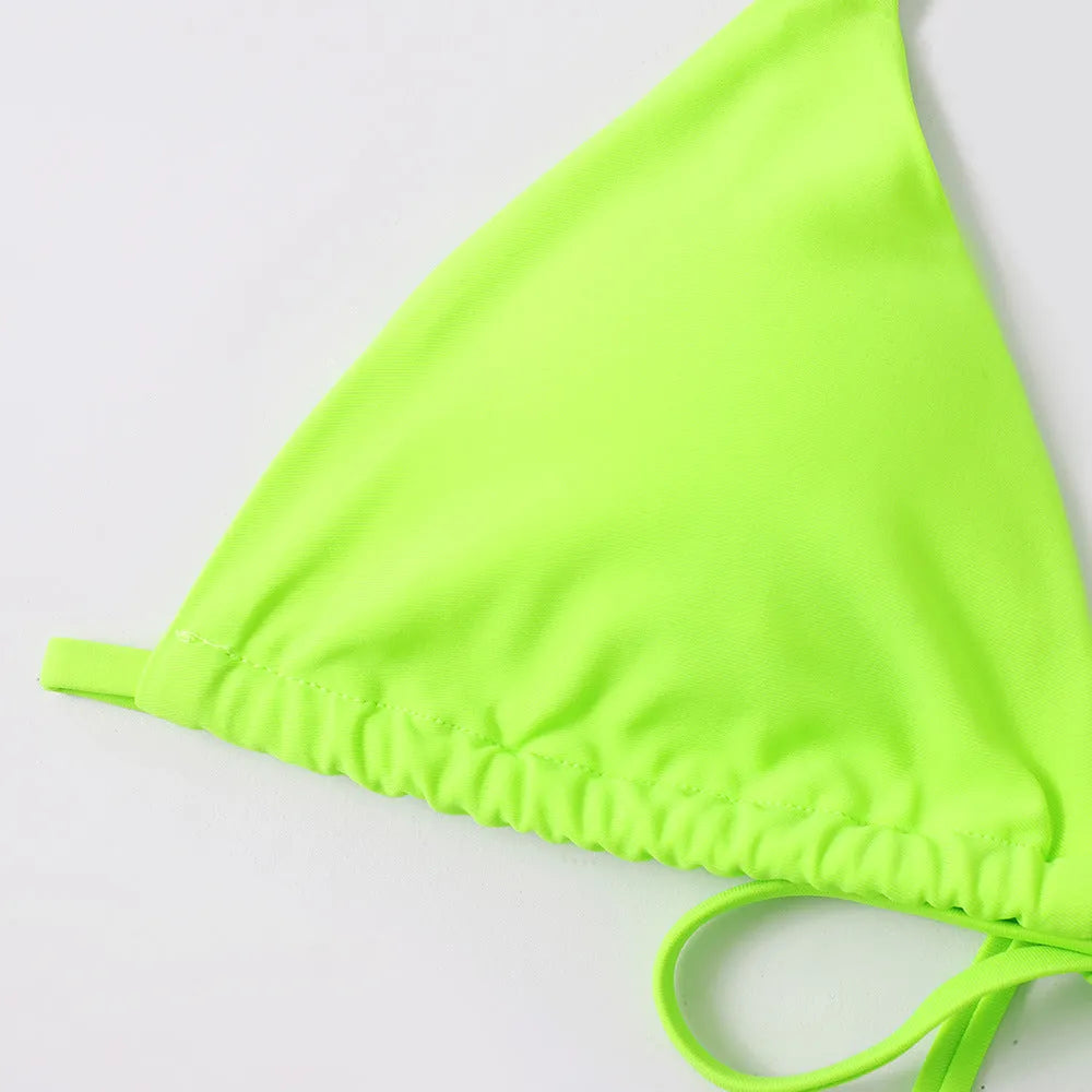 Print dress bikini three piece set for women polyester swimwear in photo colour