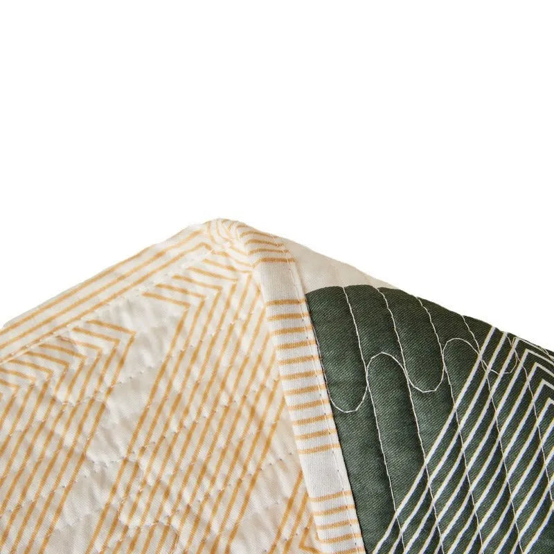 Pure cotton printed bed sheet set in a modern style for a 2.2 metre bed.
