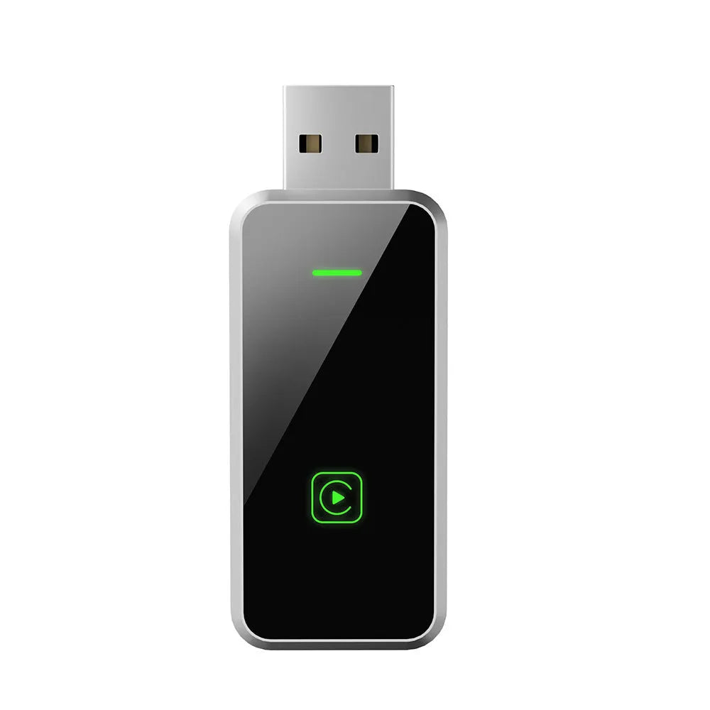 Dual Channel Carplay Box USB version with plastic casing, 62x24x8mm, for wireless Carplay auto mode