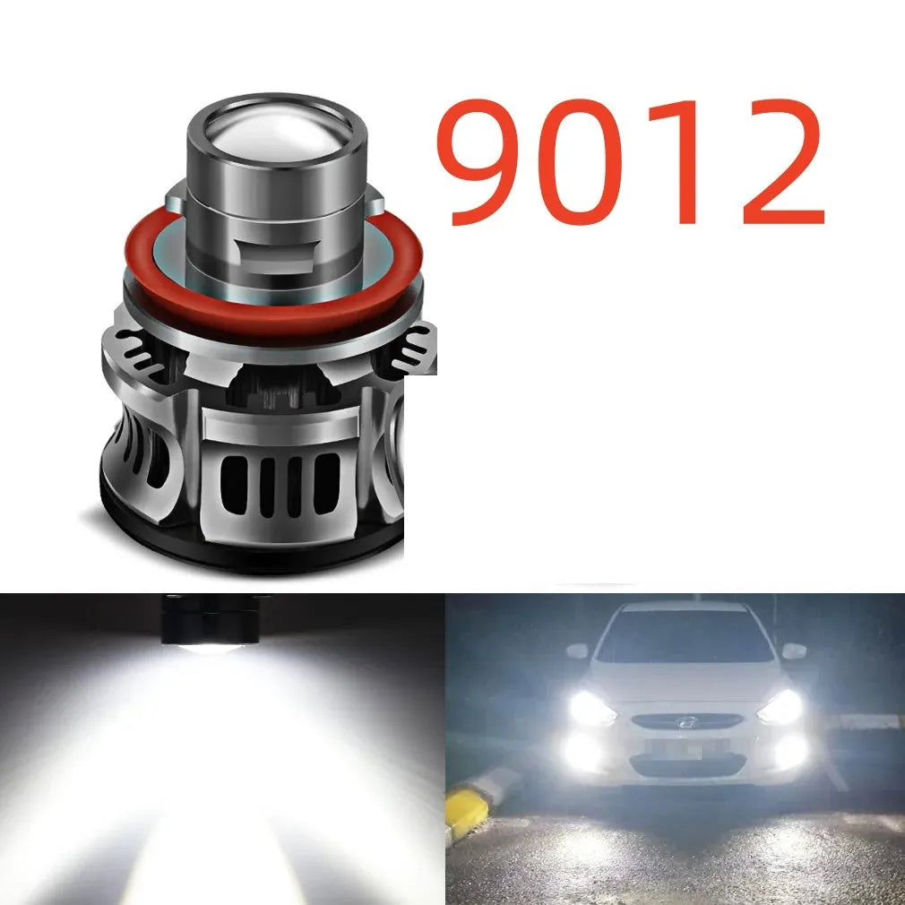 H11 36W laser fog lamp car headlight bulb with 6000K colour temperature and aviation aluminium alloy body.