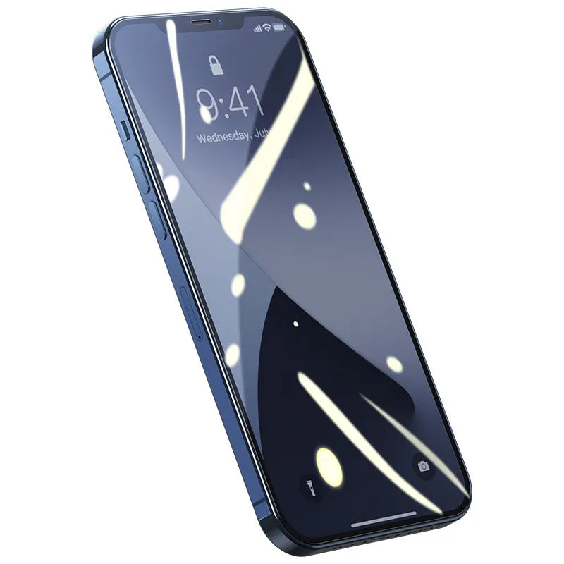 0.25mm full screen tempered glass film for iPhone 12 Mini, 12, 12 Pro, 12 Pro Max with black frame