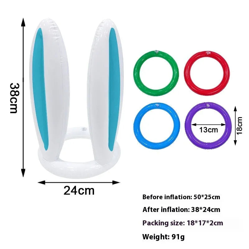 Ghost Festival inflatable octopus ferrule PVC throwing toy in assorted colours and styles.