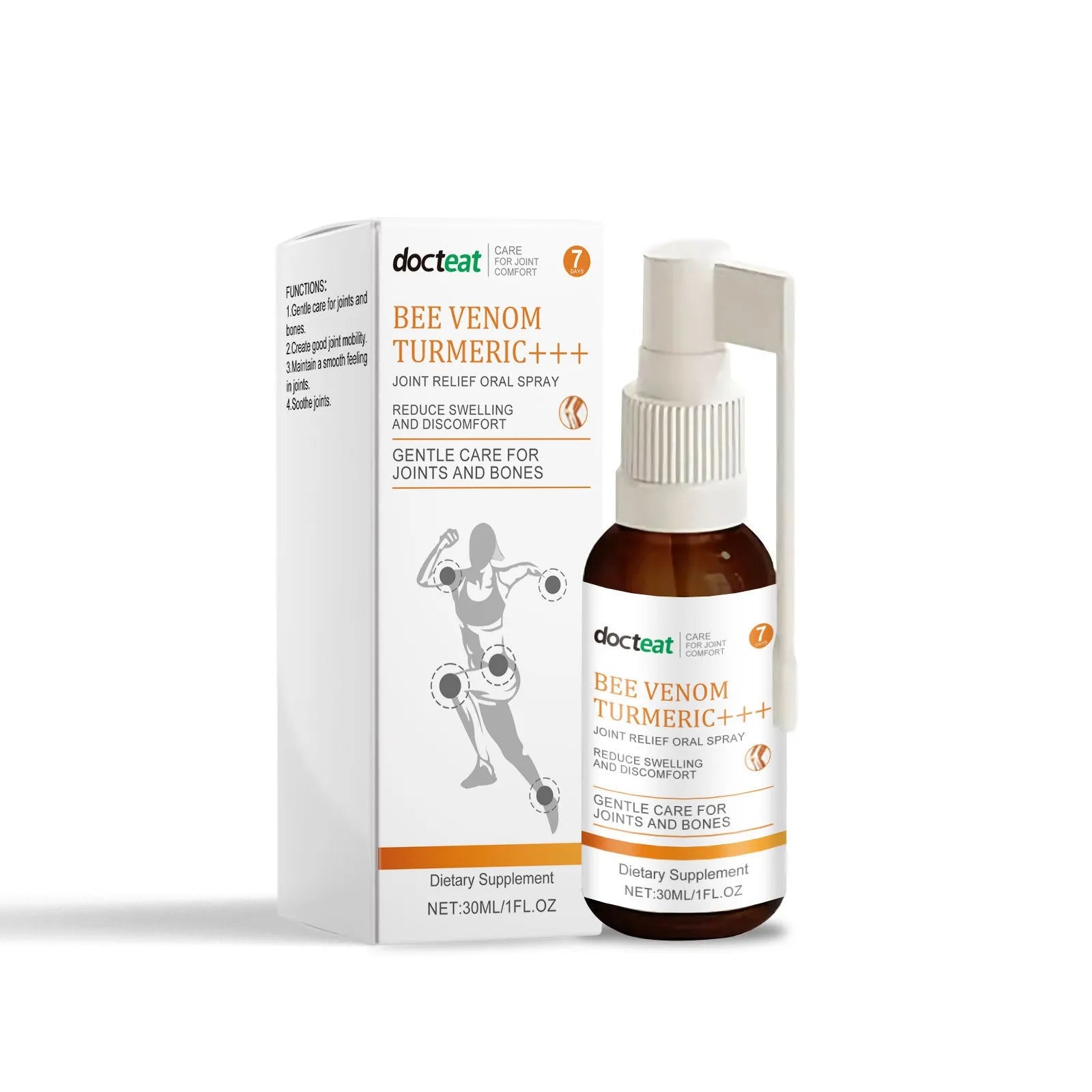 30ml Joint Soothing Spray bottle with Traditional Chinese Medicine extract formulation
