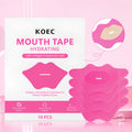 KOEC Hydrogel Sleep Mouth Seal 10 pack with breathing lip patches