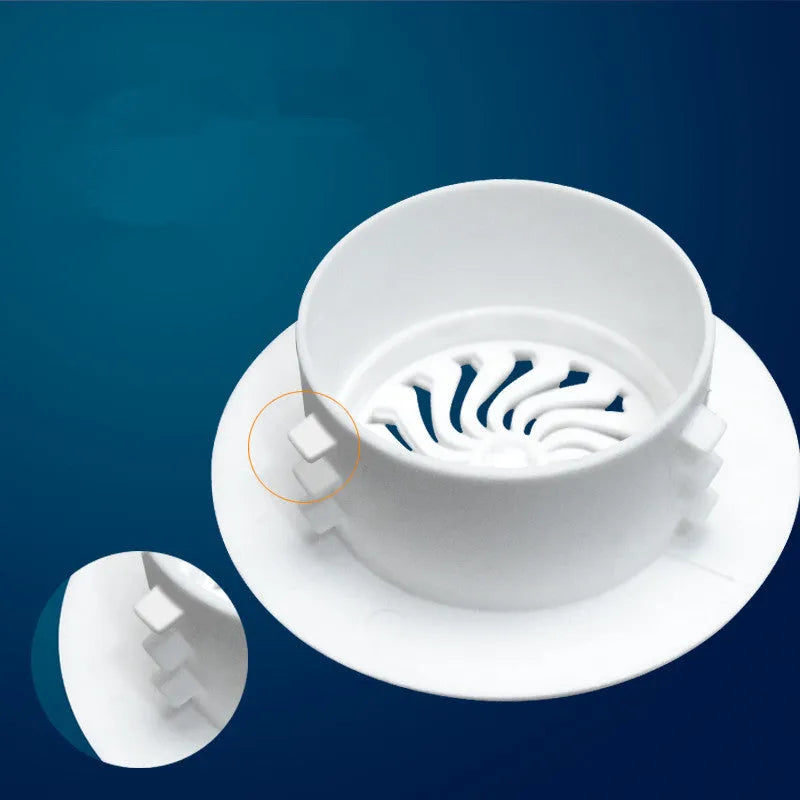 Plastic air conditioner hole sealing kit components including splits, plug caps, and tuyere panels