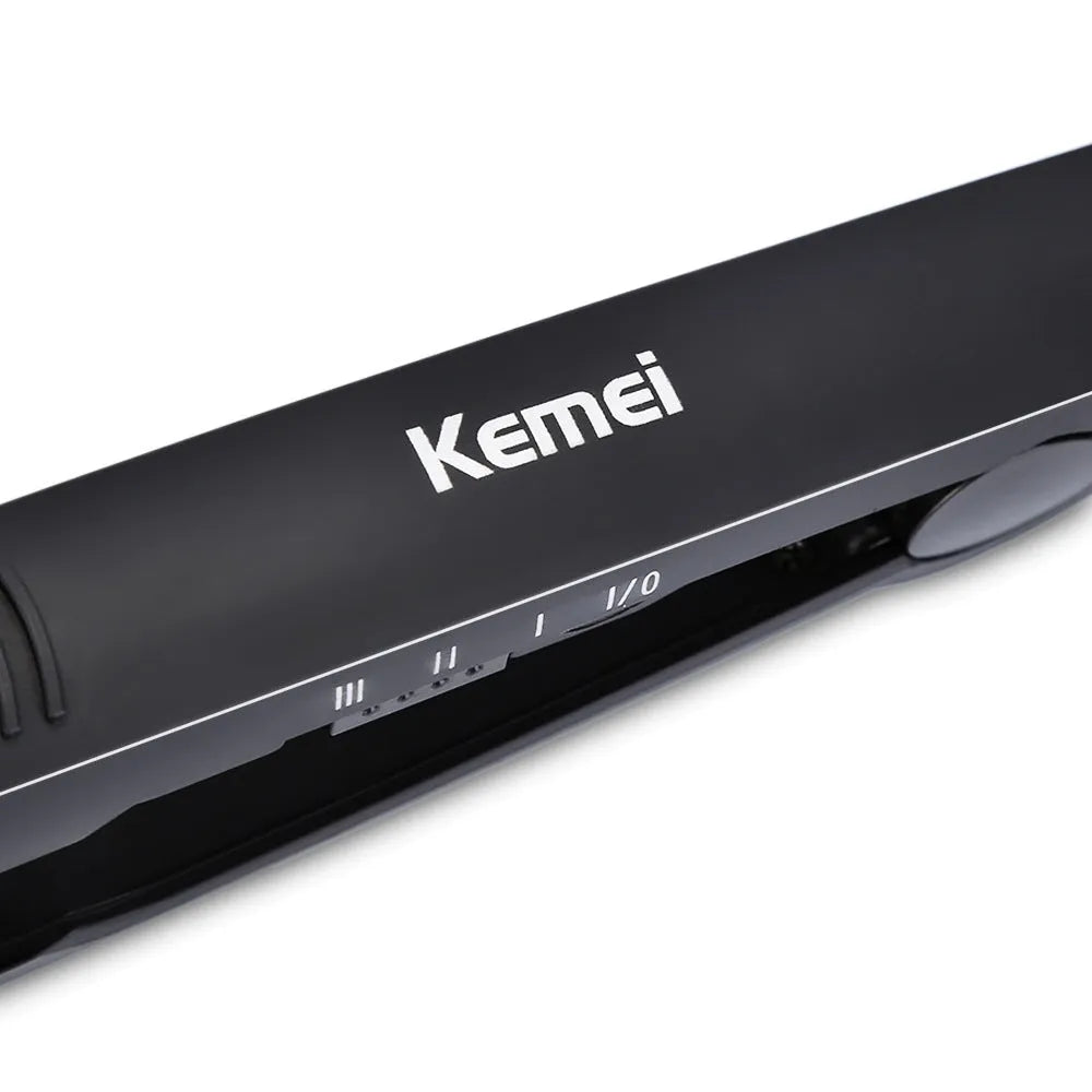 Short hair curling iron with black ceramic barrel 16-20mm and 10 heat settings