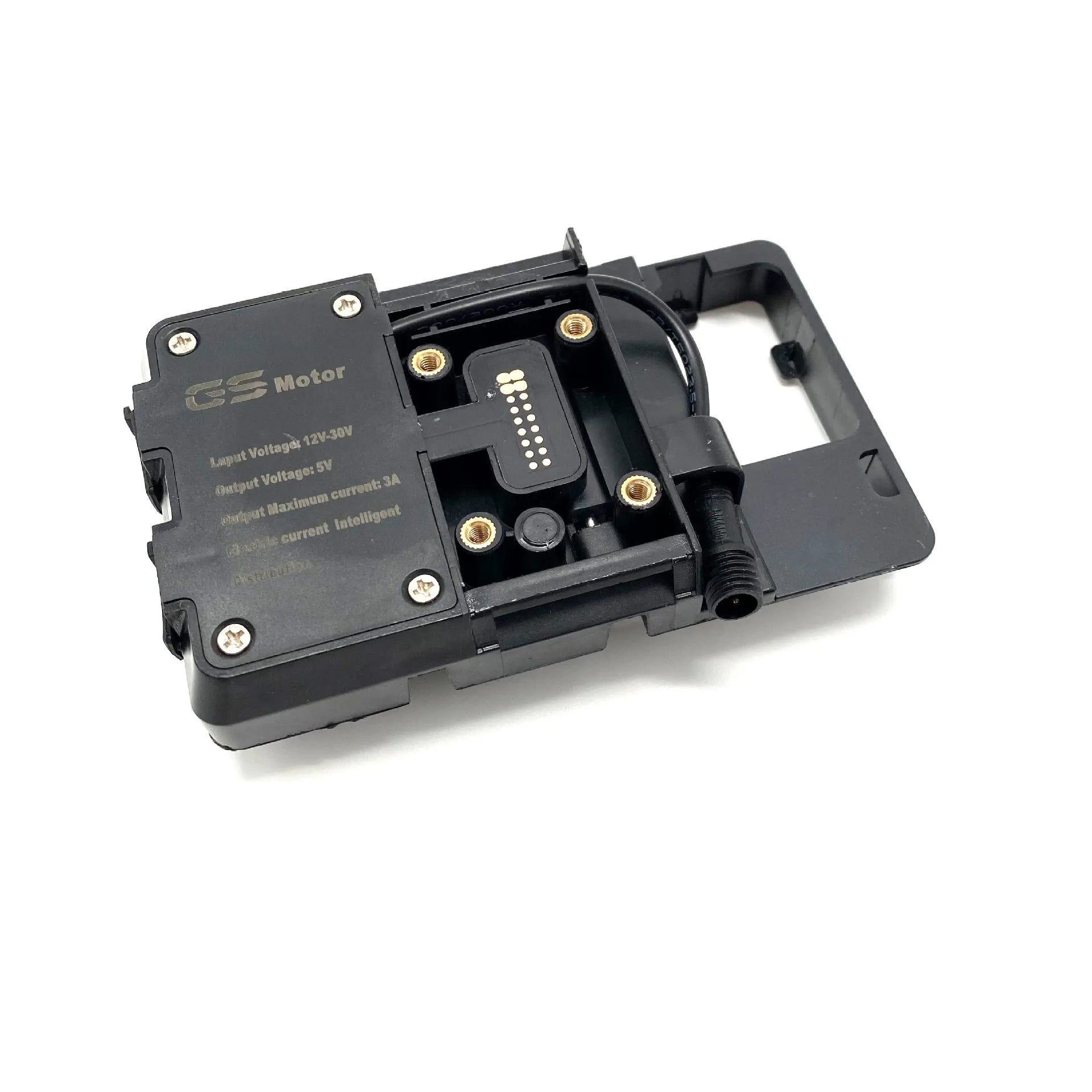Black ABS plastic motorcycle navigation bracket for BMW R1200GS R1250GS bikes